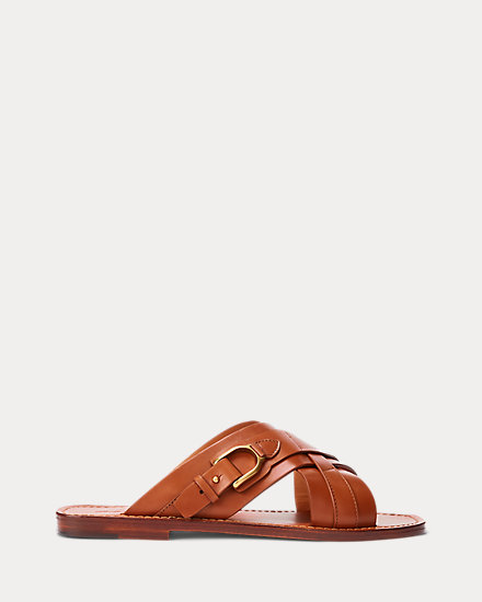 Welington Calfskin Slide Sandal