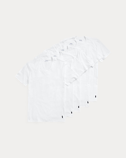 Classic Wicking V-Neck Undershirt 5-Pack