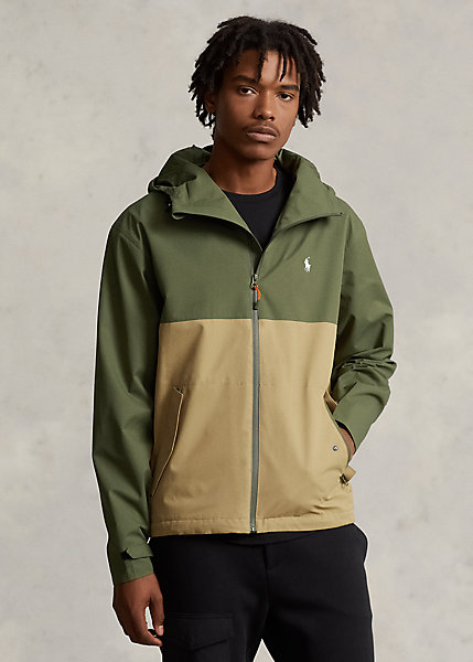 Water-Resistant Hooded Jacket