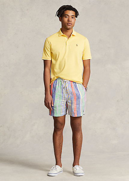 Polo Prepster 6-Inch Striped Linen Short