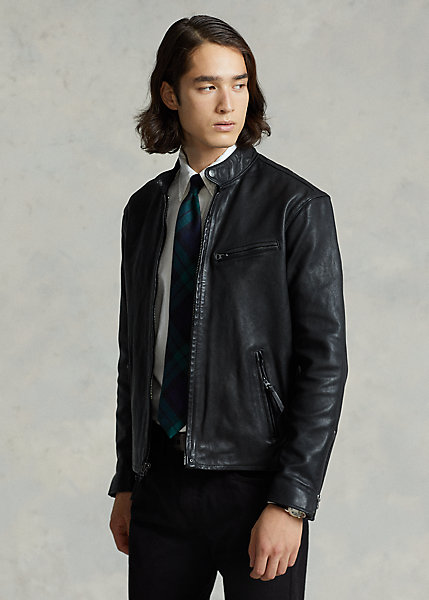 Lambskin Café Racer Jacket