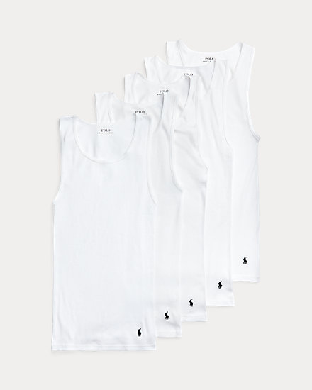Classic Wicking Tank Undershirt 5-Pack