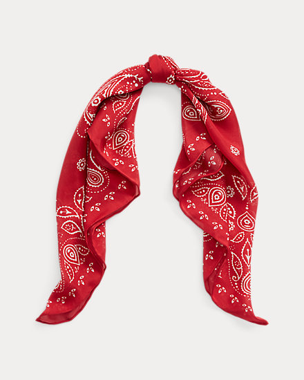 Elizabeth Silk-Blend Bandanna