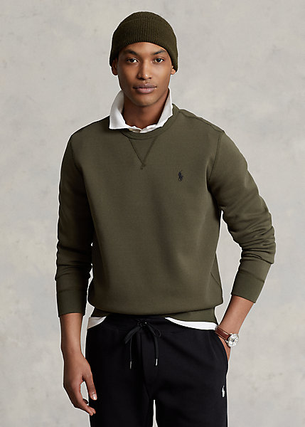 Marled Double-Knit Sweatshirt