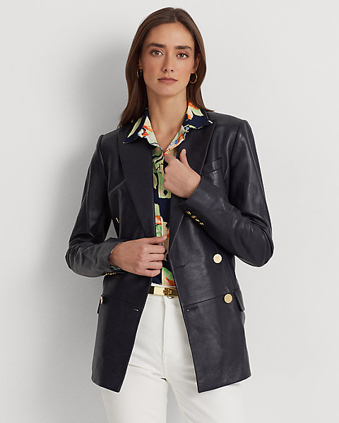 Nappa Leather Blazer