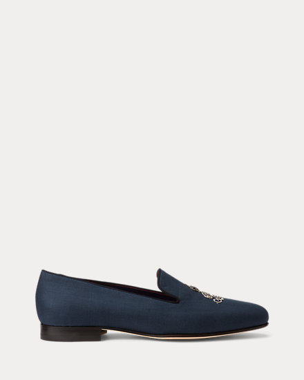 Alonzo Bullion Linen Slipper
