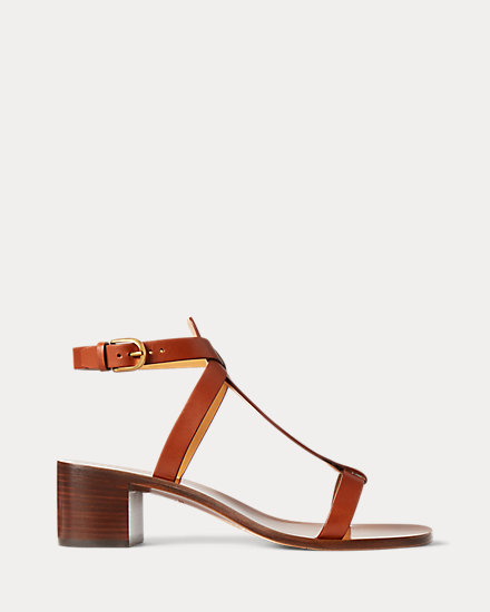 Dyllon Burnished Calfskin Sandal