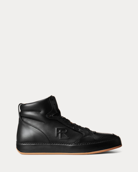 Jaemyn Calfskin High-Top Sneaker
