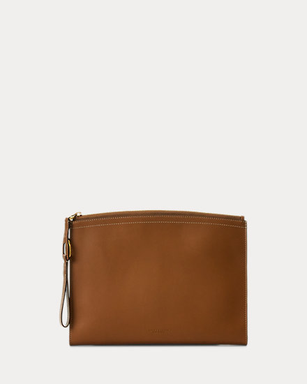 Calfskin Welington Zip Pouch