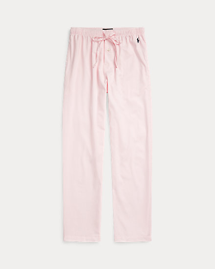 Cotton Oxford Pajama Pant