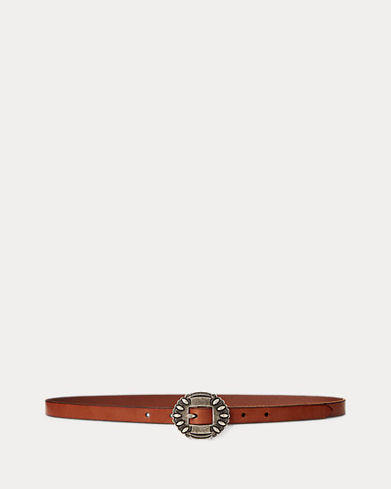 Slim Calfskin Belt