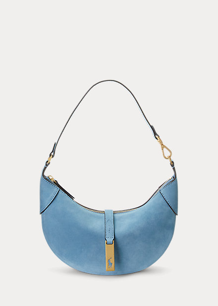 Polo ID Suede Mini Shoulder Bag