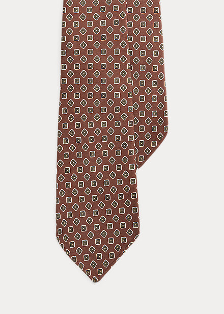 Vintage-Inspired Neat Silk Tie