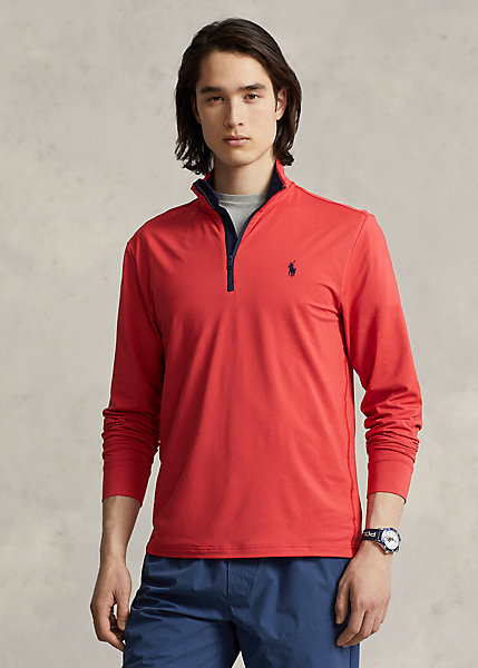Performance Jersey Quarter-Zip Pullover