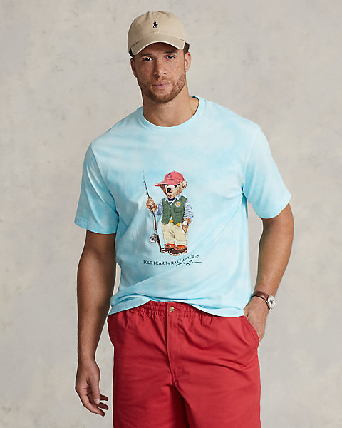 Polo Bear Tie-Dye Jersey T-Shirt