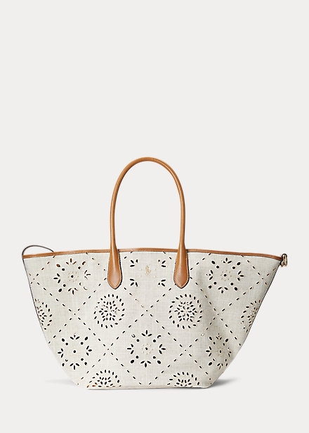 Eyelet Hybrid Large Bellport Tote
