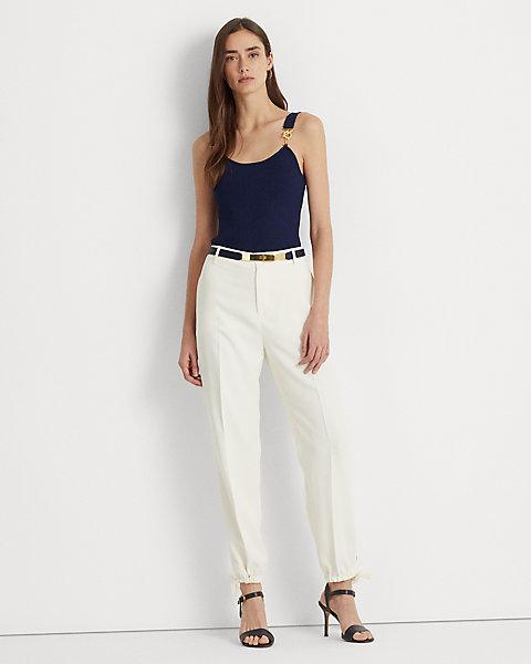 Stretch Cady Tapered Pant