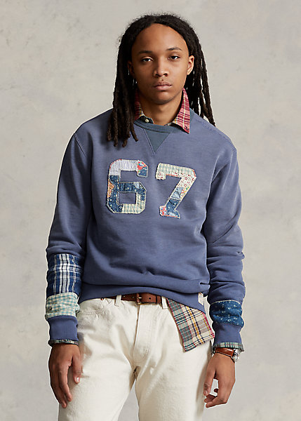 Patchwork Fleece Sweatshirt