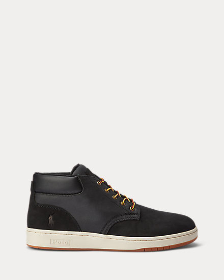 Nubuck & Canvas Sneaker Boot