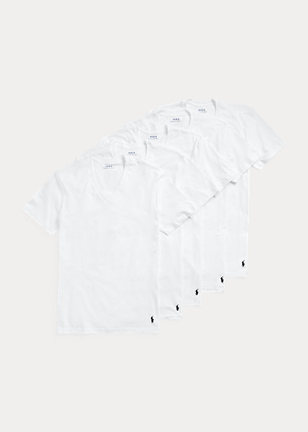 Classic Wicking V-Neck Undershirt 5-Pack