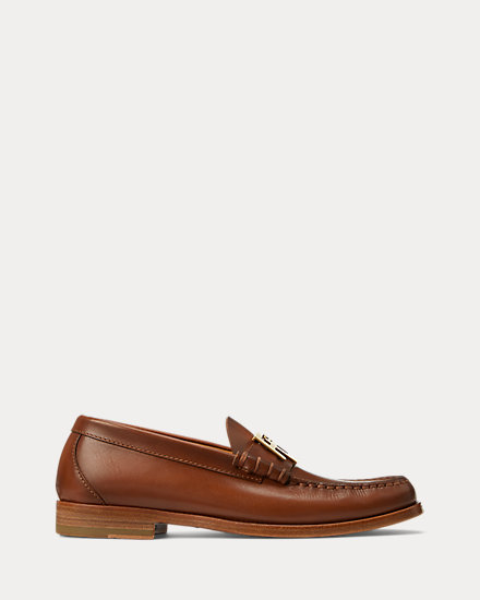 Harlan Burnished Calfskin Loafer
