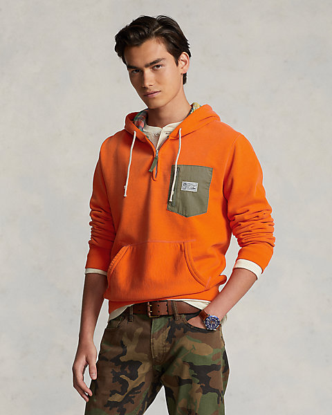 Fleece Quarter-Zip Hoodie