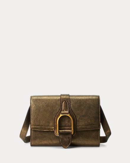 Metallic Welington Crossbody Wallet