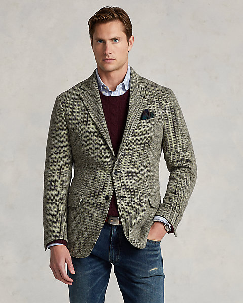 Polo Soft Herringbone Sport Coat