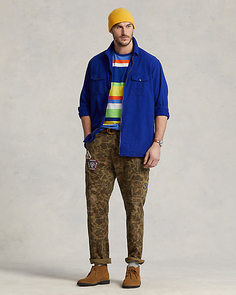 Classic Fit Camo Cargo Pant