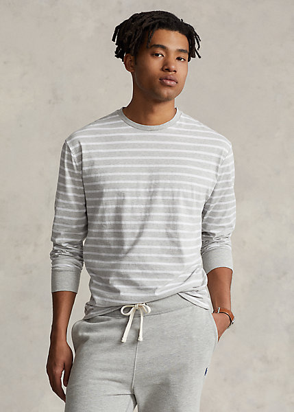 Classic Fit Striped Jersey T-Shirt