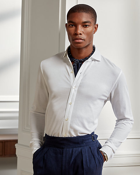 Keaton Washed Piqué Shirt