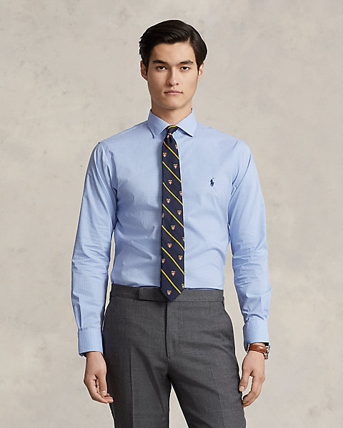 Custom Fit Poplin Shirt