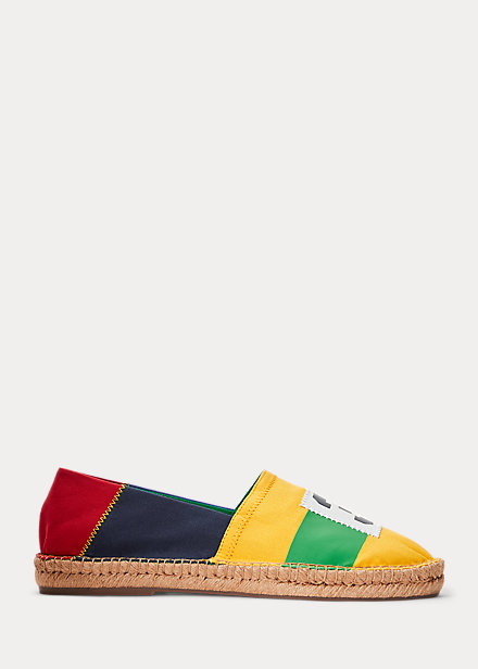 Cevio CP-93 Color-Blocked Espadrille