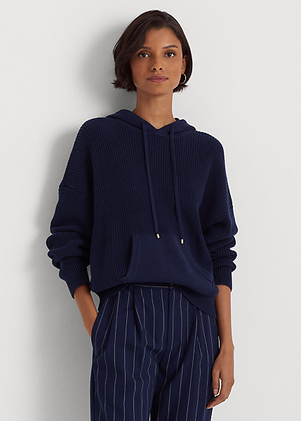 Combed Cotton Hoodie Sweater