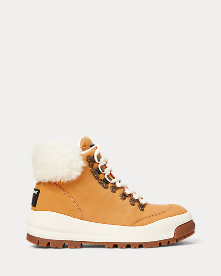 Polo Sport Suede & Shearling Boot