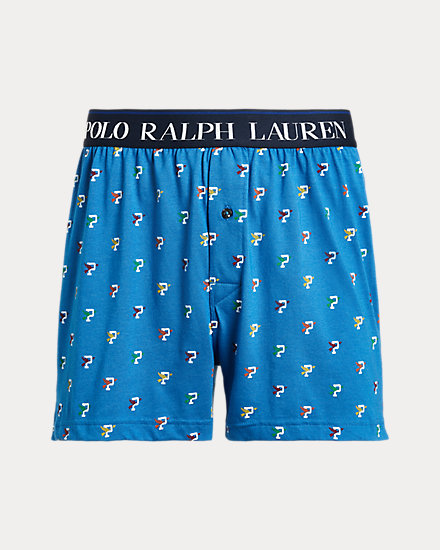 P-Wing Cotton-Modal Knit Boxer