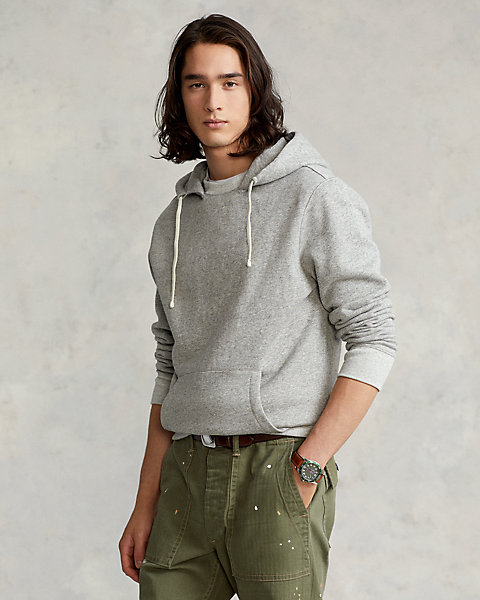 Garment-Dyed Fleece Hoodie