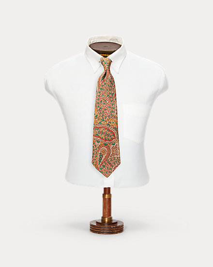 Handmade Paisley Silk Tie