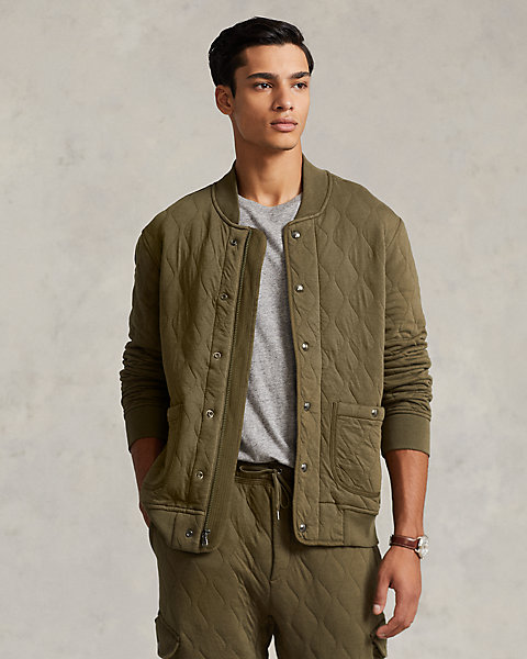 Quilted Luxury Jersey Jacket