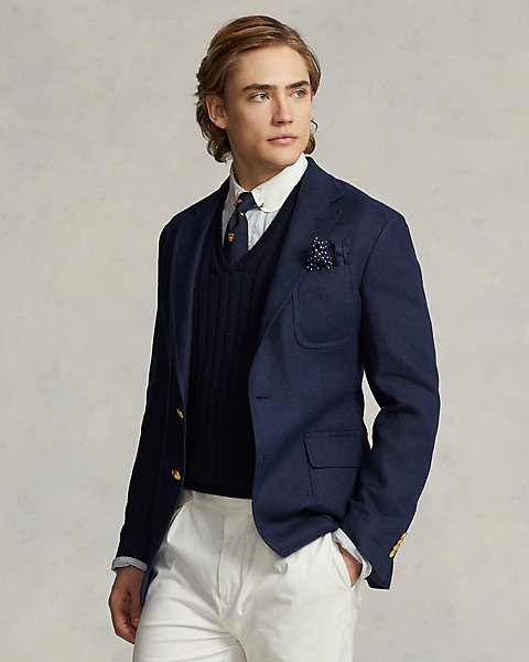Polo Soft Linen Suit Jacket