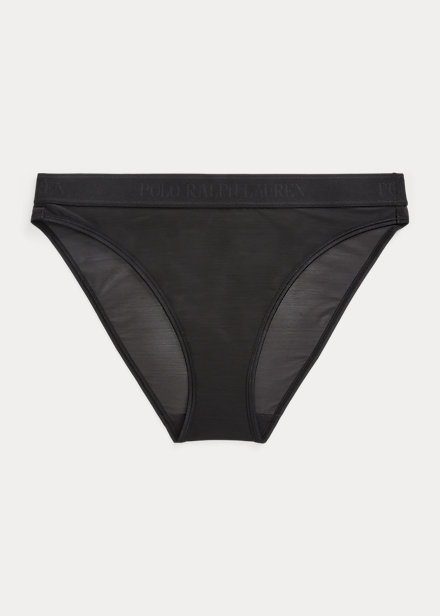Mesh Low-Rise Bikini Brief