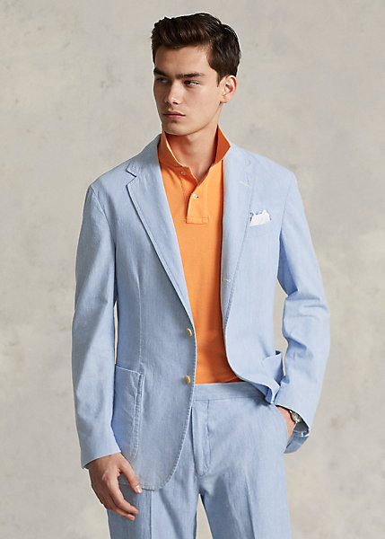 Chambray Suit Jacket