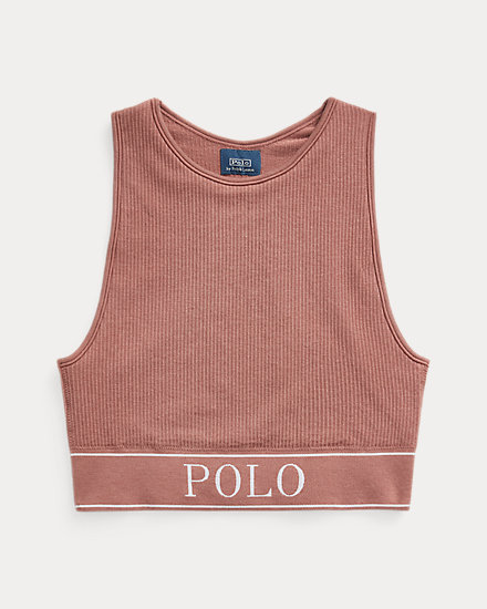 Seamless Cropped Jewelneck Tank