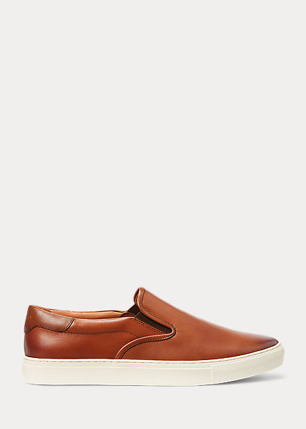 Jermain Leather Slip-On Sneaker