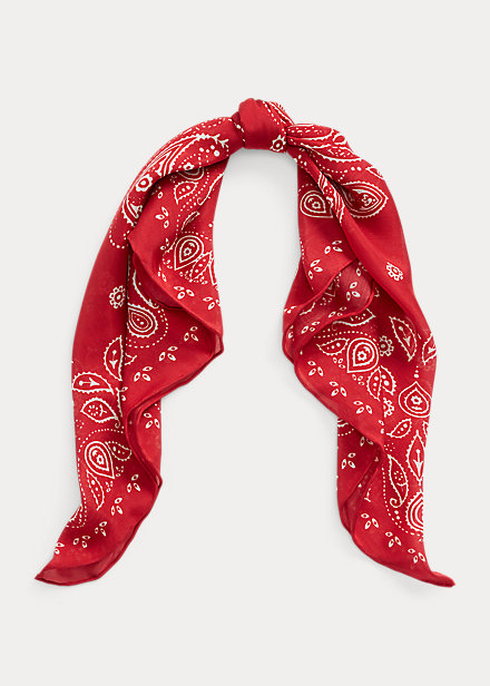 Elizabeth Silk-Blend Bandanna