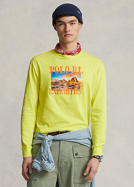 Classic Fit Jersey Graphic T-Shirt