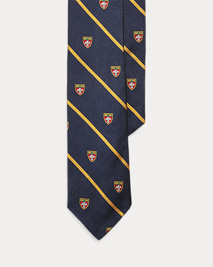 Striped Silk Club Tie