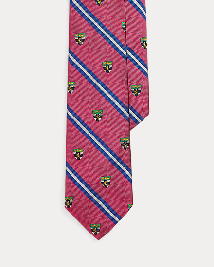 Striped Silk Club Tie