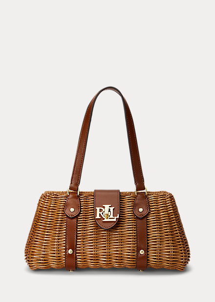 Rattan Medium Lilly Satchel