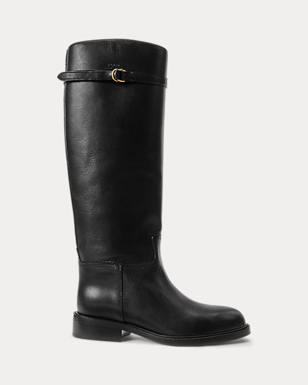 Vachetta Leather Riding Boot
